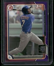2015 Bowman #BP59 Champ Stuart Prospects Purple #/250