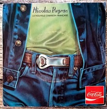 Disque vinyle 45 tours Nicolas Peyrac 2 titres collection Coca Cola vintage