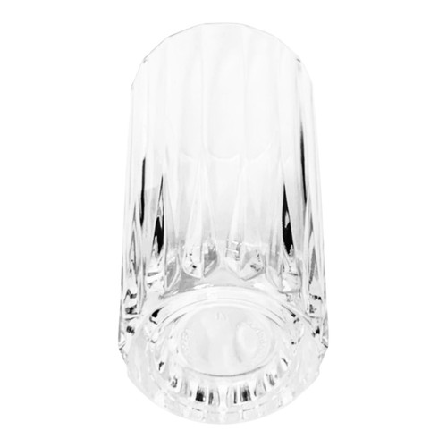 Pasabahce Turkey PAB6 Clear Vertical Cut Multi Sided 12 OZ Glass Tumbler - Picture 4 of 5