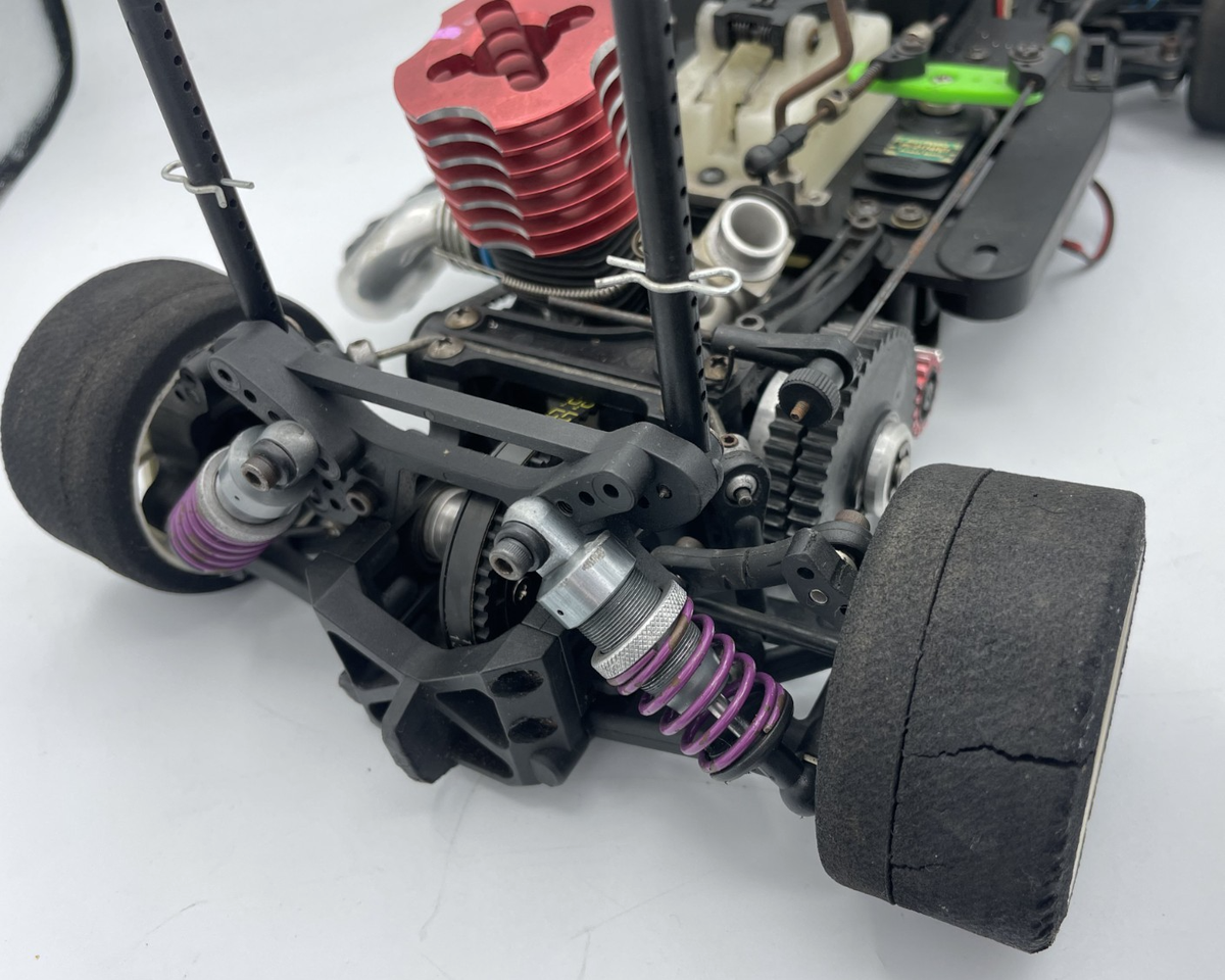 For parts Mugen MTX-2 vintage chassis with engine | eBay