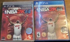 NBA 2K14 PS3 & PS4 bundle. Original case, Manuals, and game disc.