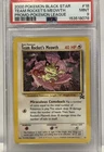 2000 Team Rocket’s Meowth Black Star Promo #18 PSA 9 Mint WOTC