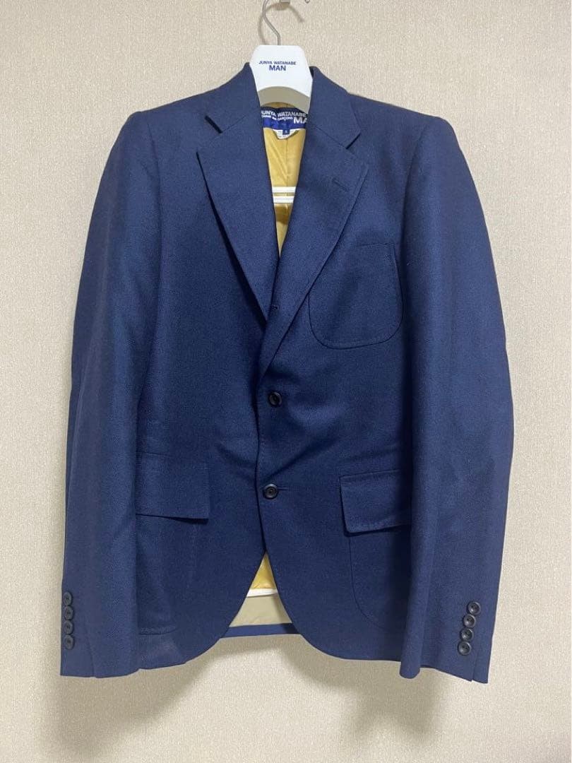 Junya Watanabe MAN Quilted Patchwork Jacket S Com… - image 1