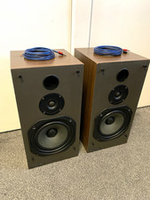Mordaunt-Short MS30 Speakers with Speaker Cable, Vintage Speakers