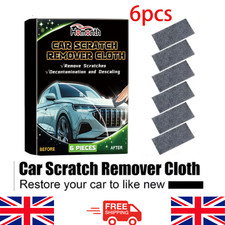6PCS Nano Sparkle Cloth for Car Scratches Nano Magic Cloth Scratch Remover PA