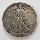 1939 Walking Liberty half dollar