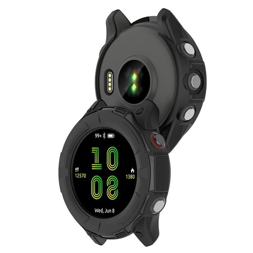 Watch Case for Forerunner 955 TPU Bumper Cover Semi-Pack Case Black M5T38094 - Photo 2/6