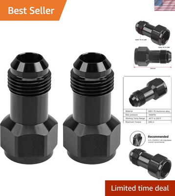 #ad Aluminum 10AN Male to Female Fitting Adapter Max Pressure 1500 PSI $48.97