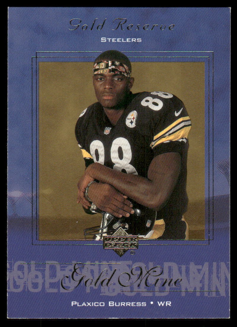 Plaxico Burress Upper Deck Gold Reserve Gold Mine #GM3 Gold Mine