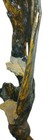 Unique Home Garden Decor Gorgeous Wood Grain Epoxy Resin Coated Art Handmade... — photo 4