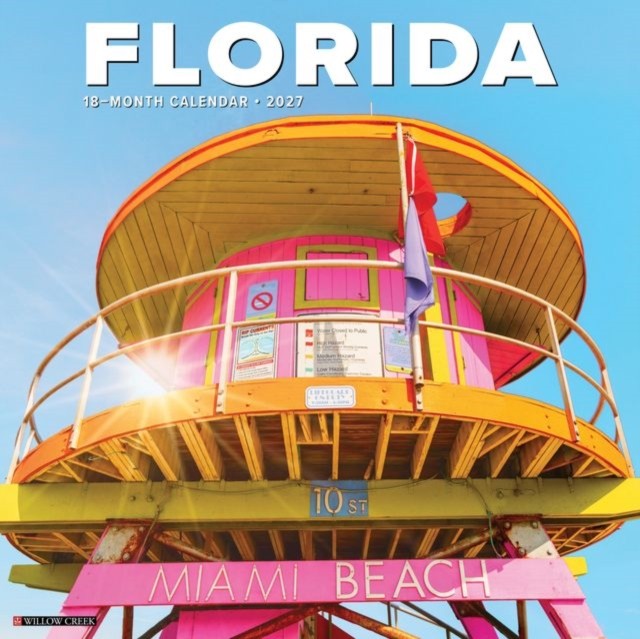 Florida 2027 Wall by  Willow Creek Press - 9781549260247 - Image 2