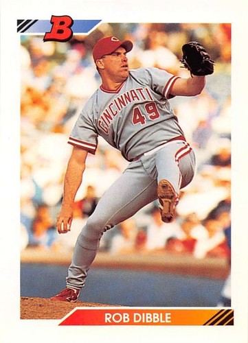 Rob Dibble #242 1992 Bowman card