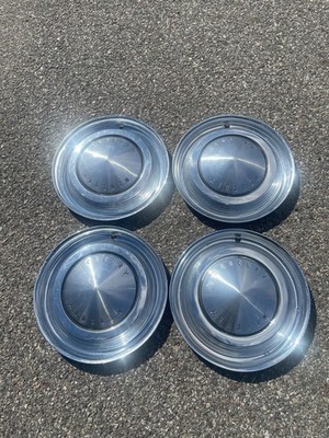 Factory 1962 1963 Mercury Comet Meteor 14 inch hubcaps wheel covers
