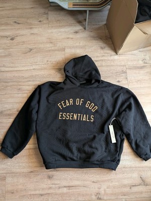 Essentials Fear of Good Hoodie Herren Kapuzenpullover Schwarz Gr. L Neu