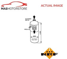 A/C AIR CONDITIONING DRYER NRF 33064 A FOR VOLVO 740,940,760,940 II,780