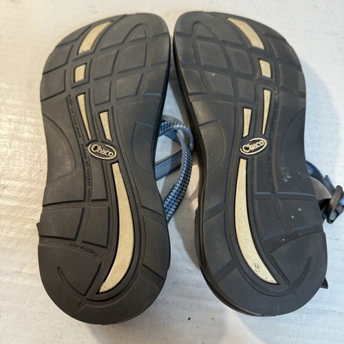Chaco Womens Zong X Ecotread Slip On Slide Adjustable Sandals Blue Gorpcore 10 - Picture 15 of 19