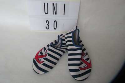 1 Paar getr Schwimmschuhe Badeschuhe Gr 30 Playshoes Anker