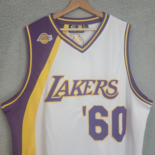 Maglia basket NBA Bigman G-III by Carl Banks Los Angeles Lakers '60 taglia XXL - Foto 2 di 9