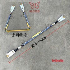 Zenless Zone Zero Qingyi Three Section Staff Handmade 1.6m Prop Weapon Halloween