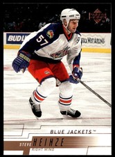 2001-02 Upper Deck Steve Heinze Columbus Blue Jackets #280