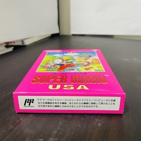 Super Mario USA With Box & Manual Nintendo Famicom 1992 Japanese Version HVC-MT