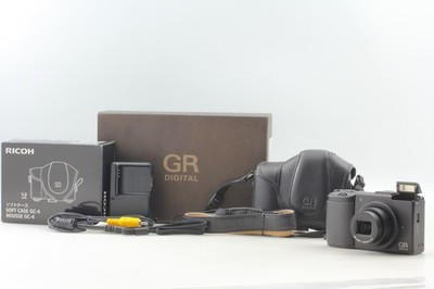 【Optics Mint in Box】 Ricoh GR Digital III 10.4MP Digital Camera Black from Japan