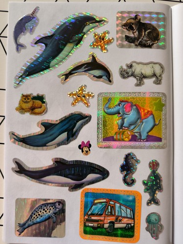 Stickeralbum Herma A5 Sticker Fuzzy Glitzer Glow In The DARK Sandylion Katzen - Bild 10 von 19