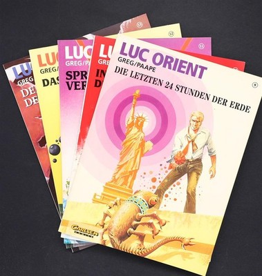 LUC ORIENT Nr. 9-13 SC Science Fiction Comic Album Carlsen Verlag Auswahl