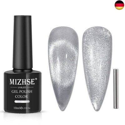 Universeller Silber Cat Eye UV Gel Nagellack 9D Cateye UV Gel Nagellack Glitzer