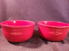 Homer Laughlin Fiestaware Scarlett Red Bistro Bowls  22 oz. Set of 2