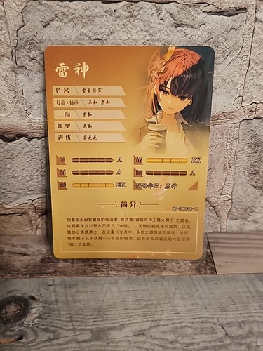 Goddess Story - Raiden Shogun - NS-2M09SR-15 - casi nuevo/m 1023-2 - Imagen 2 de 2