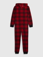 Gap Kids Flannel One Piece Pajamas Holiday Size 6 NEW