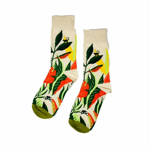 Men's Women Cool Colorful Fancy Novelty Funny Casual Combed Cotton Crew Socks - Picture 85 of 85