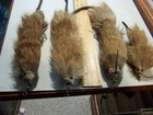 4 Rat fishing lures 3 about 7 inches not including tail the other about 4 inches