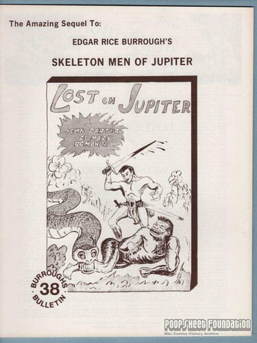 BURROUGHS BULLETIN #38 Fanzine JOHN CARTER William Gilmour SF Fan Zine ERB 1974 - Bild 2 von 4