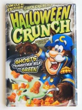 Halloween Cap'n Crunch (Werewolf) FRIDGE MAGNET cereal box