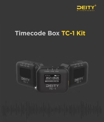DEITY Timecode Box TC-1 kit ( 3 pc kit)