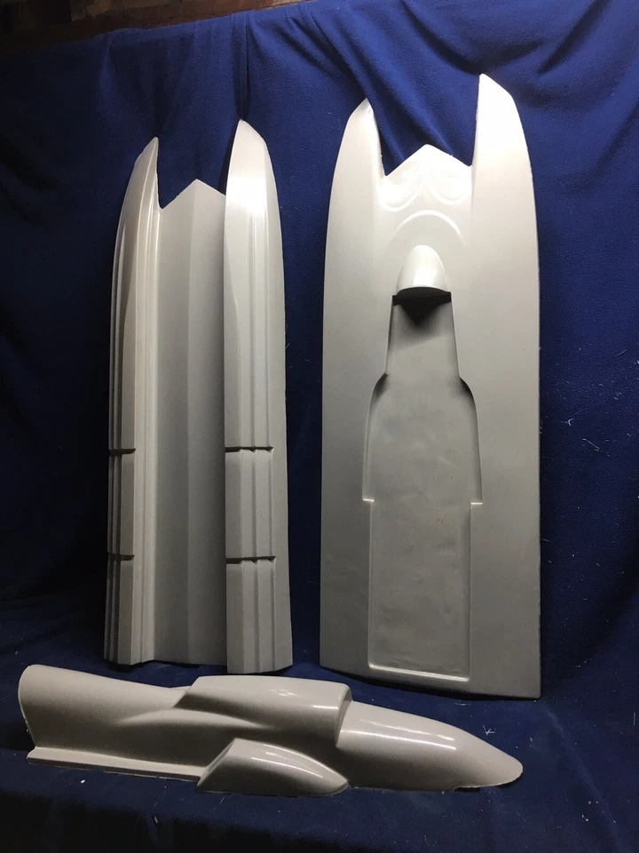 43" FAST CAT - FIBERGLASS RC BOAT KIT  W/ MARINE PLY STRINGERS - FITS GAS MOTOR - Image 4 of 4