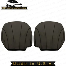 2000 2001 2002 Chevy Silverado WT Driver Passenger Bottom Seat Cover Dk Gray 12V