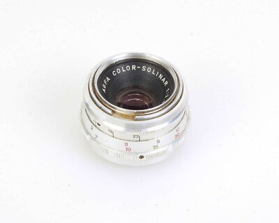 VINTAGE AGFA COLOR SOLINAR 50mm F/2.8 CAMERA LENS | eBay