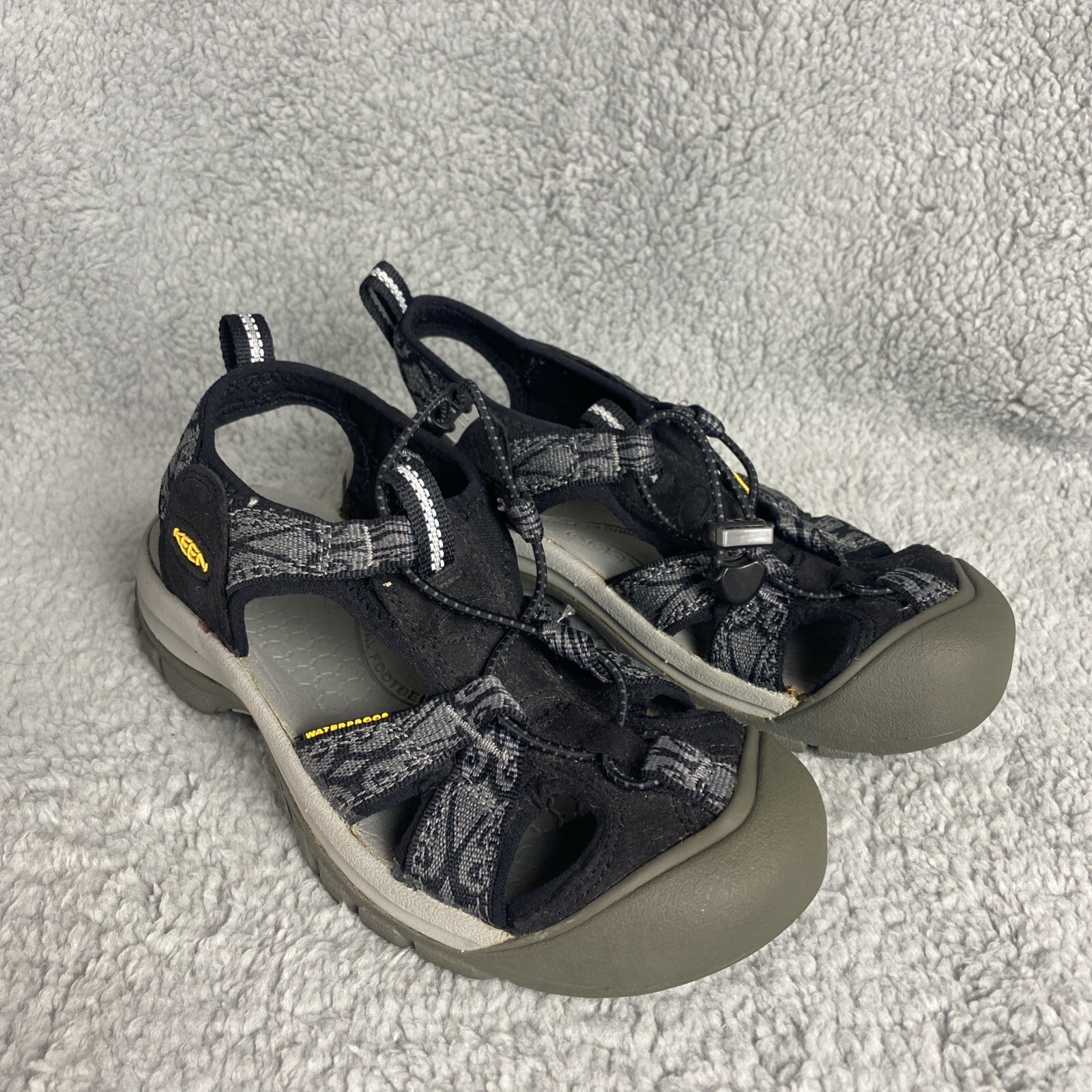 Sandali KEEN donna 6 US 36 EU grigio slip on comodi impermeabili