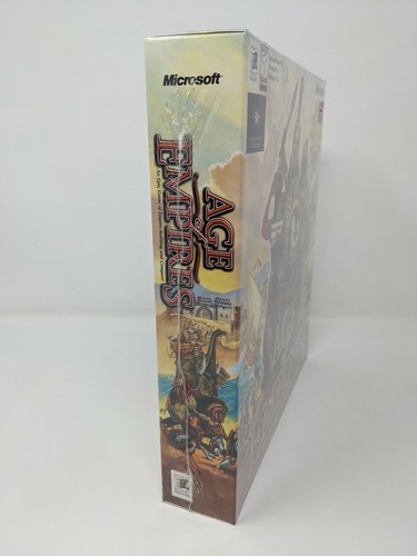 Age of Empires 1998 Big Box Windows 95 98 NT4.0 Vintage PC Game, 1.0 Sealed Game - Picture 7 of 9