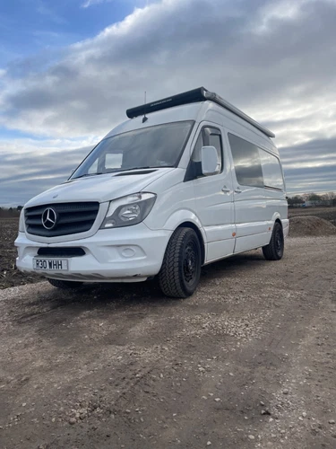 Mercedes Sprinter MWB  Off Grid Campervan. Solar. Heater. Victron. Swivel Seat.