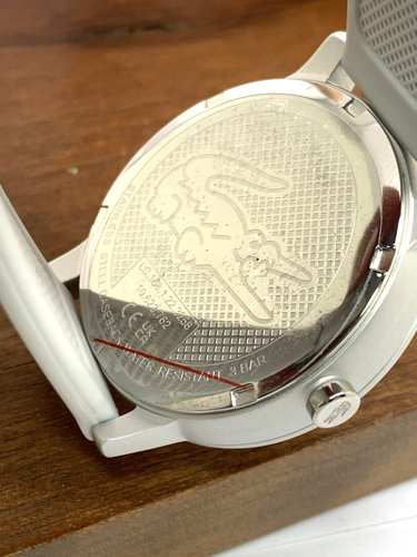 Lacoste Men's Watch 2011240 Quartz Gray Dial Rubber Band 42mm 12.12 - Picture 5 of 12
