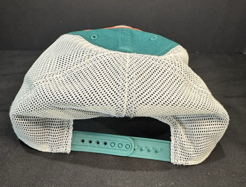 Sombrero ajustable de malla verde azulado retro de los Miami Dolphins NFL '47 - Imagen 3 de 5
