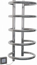 Dimplex CPTC Corner Chrome Circular Towel Rail