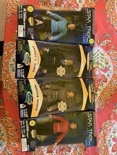 STAR TREK LIMITED ED MISTER SPOCK, JAMES T. KIRK & FEDERATION ED LEONARD, SCOTT