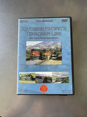 Southern Pacific's Tehachapi Line - DVD - 41 Different Trains - 2 Hours Of Train