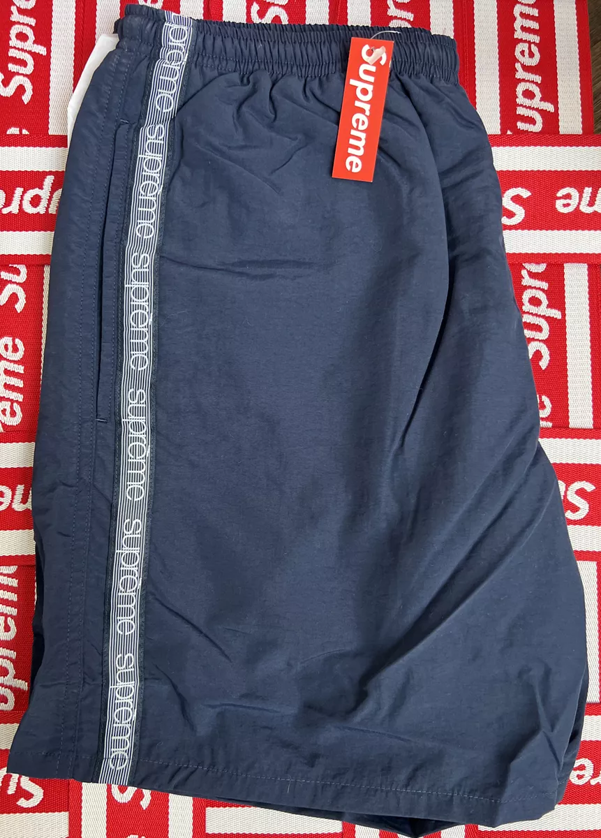 Supreme Tonal Taping Water Short!SS18 Super Rare Size Small!Navy!!Totally  D/S!