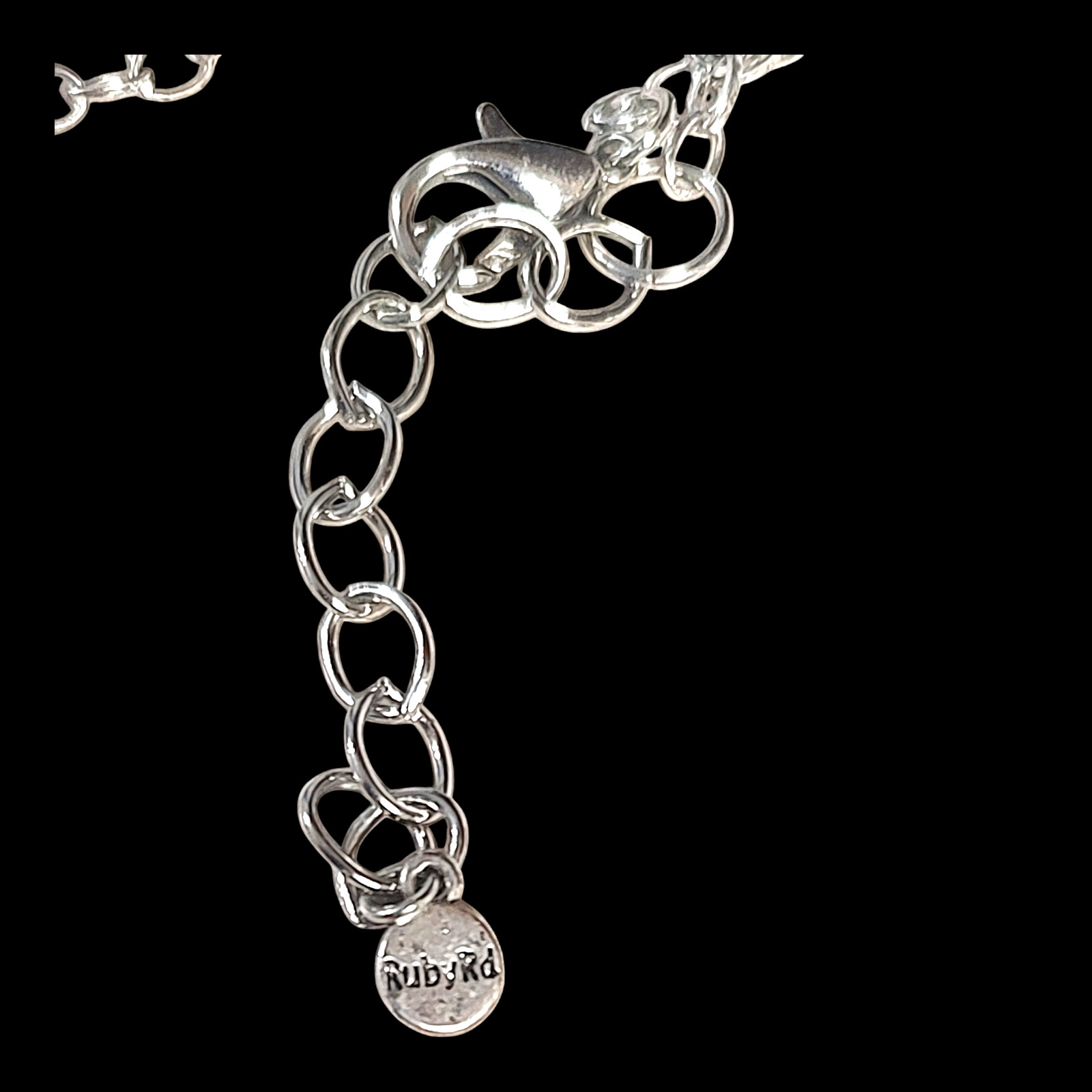 Vintage Ruby Rd. Necklace 39" Signed - image 5